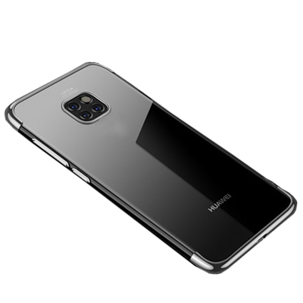 Elegant Skyddsskal för Huawei Mate 20 Pro (Electroplated) Silver