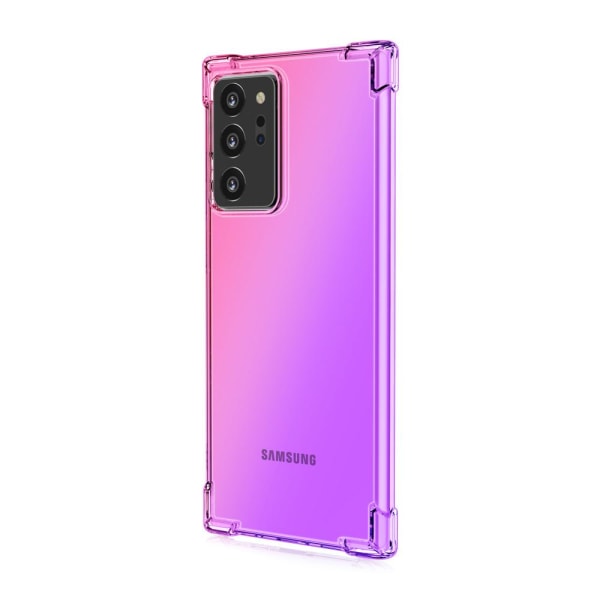 Huomaavainen suojakuori - Samsung Galaxy Note 20 Ultra Blå/Rosa
