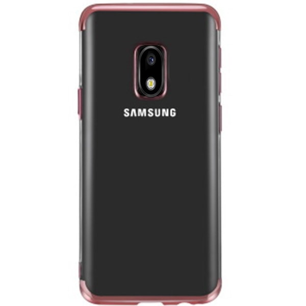 Iskuja vaimentava Floveme silikonikotelo - Samsung Galaxy J5 2017 Guld