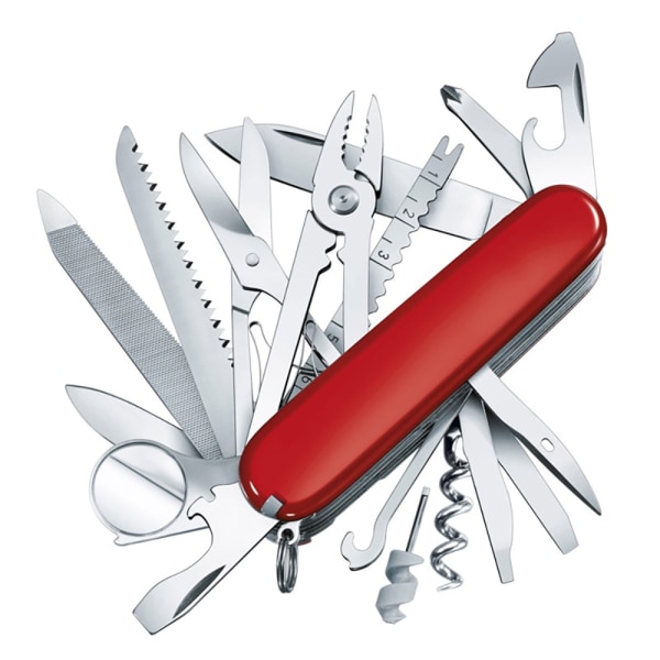 Praktiskt Multifunktionell 30-1 Fickkniv Swiss Army Knife Orange