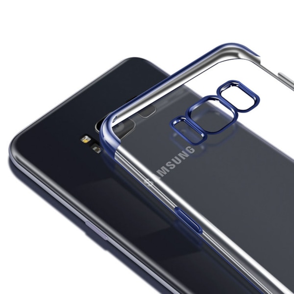 Samsung Galaxy S8 - Eksklusivt smart silikondeksel Röd