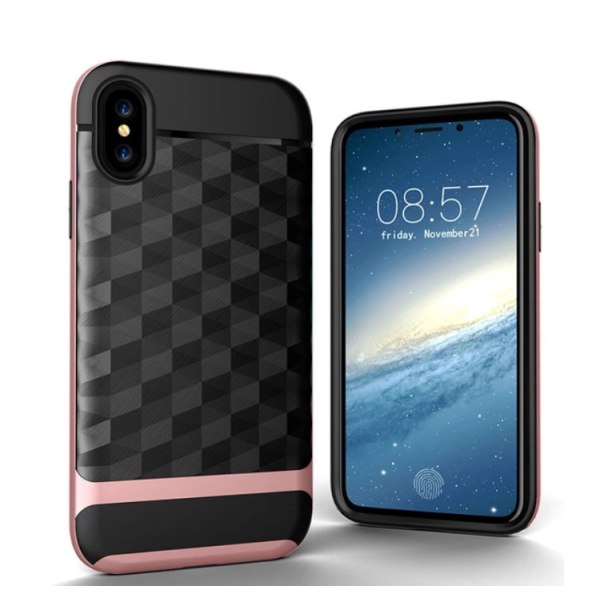 iPhone X/XS - Genomtänkt Skal Röd