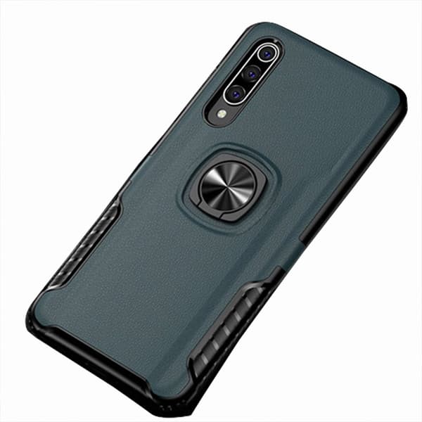 Huawei P30 - Skal med Ringhållare (LEMAN) Guld Guld