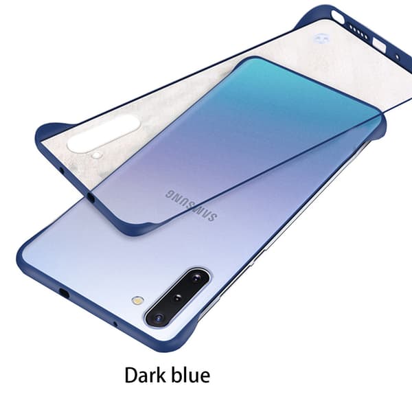 Genomtänkt Slittåligt Skal - Samsung Galaxy Note10 Mörkblå