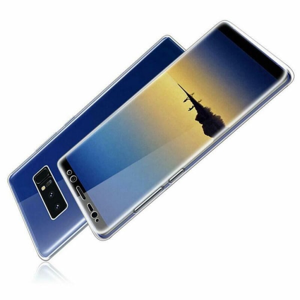 Dubbelt Silikonfodral med Touchfunktion - Samsung Galaxy S10e Transparent/Genomskinlig