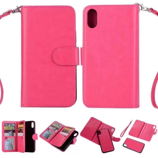 Smart Dobbelt Etui til iPhone X/XS Vit