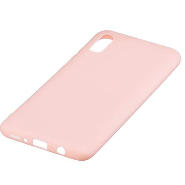 Stilsäkert Mattbehandlat Skal - Samsung Galaxy A50 Ljusrosa