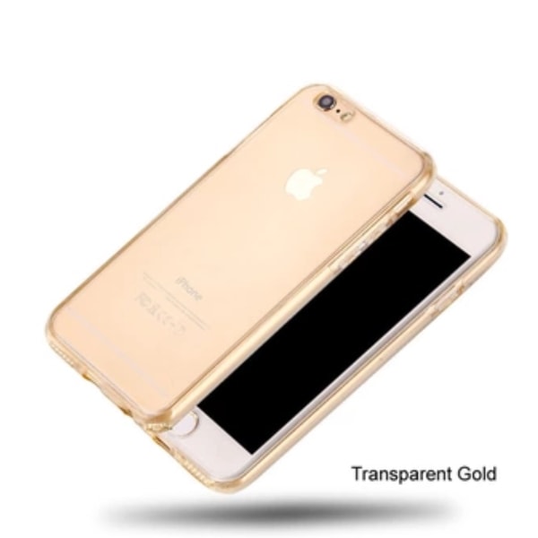 iPhone 6/6SPlus Dobbeltsidet silikone etui med TOUCH FUNKTION Svart