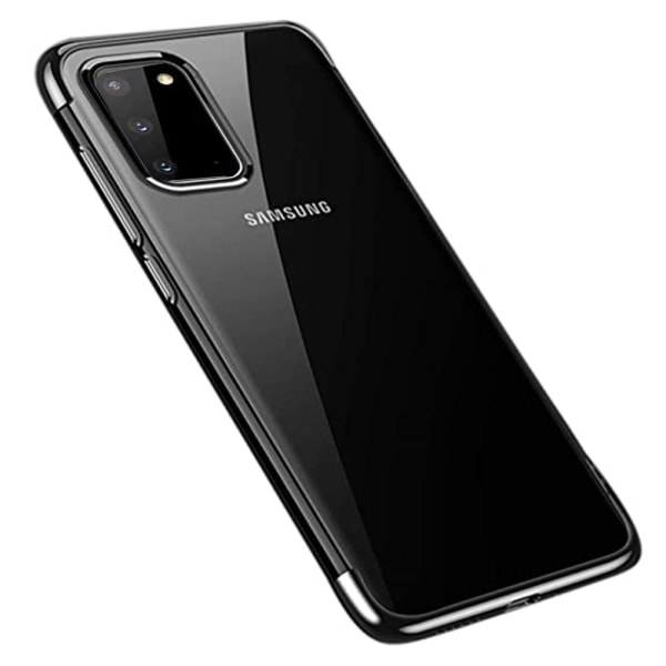 Stilig Floveme silikondeksel - Samsung Galaxy A02S Blå
