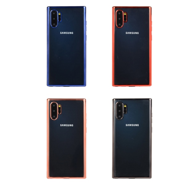 Samsung Galaxy Note10+ - Gennemtænkt beskyttelsescover fra Floveme Svart