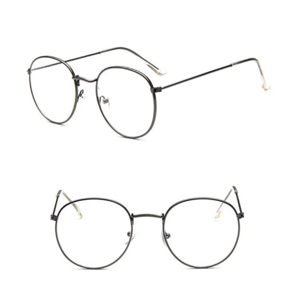 Stilsäkra Bekväma Läsglasögon / Glasögon Svart +2.0