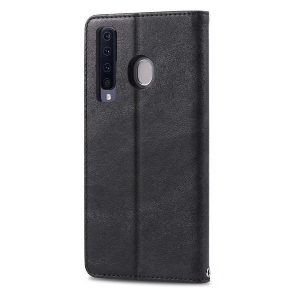 Samsung Galaxy A9 2018 - Kraftfullt Smidigt Plånboksfodral Mörkbrun