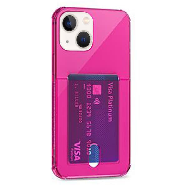 Stilrent Skal med Kortfack - iPhone 13 Mini Svart