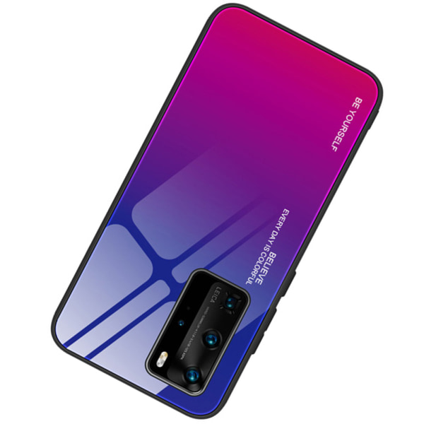 Huawei P40 Pro - Professionelt robust cover Lila/Blå