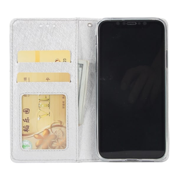 NKOBEES Smarta Plånboksfodral till iPhone X/XS Svart