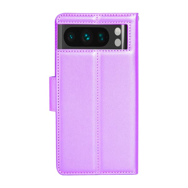 Stilrent plånboksfodral i PU-Läder till Google pixel 8 pro Rosa