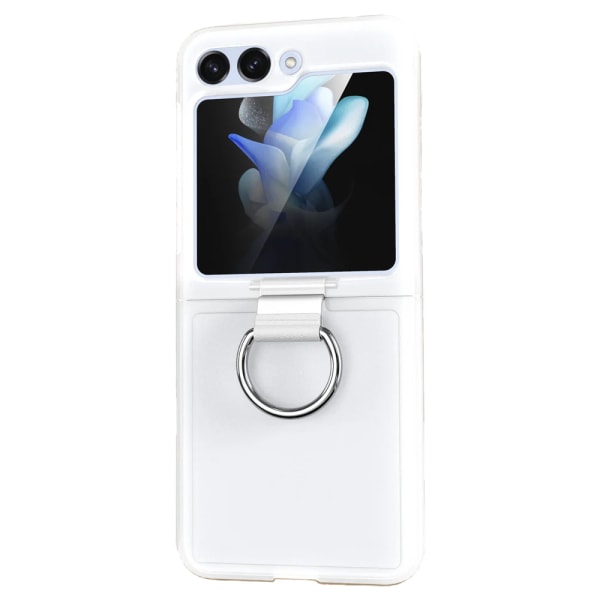 Samsung Galaxy Z Flip 5 - Käytännöllinen kansi sormustelineellä Frostad