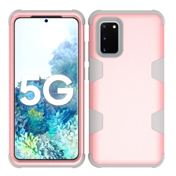 Samsung Galaxy S20 - Skyddsskal Rosa/Svart
