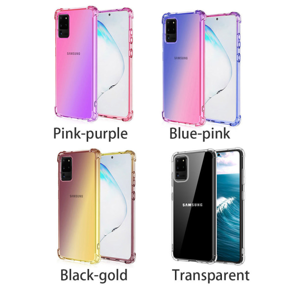 Samsung Galaxy S20 Ultra – huomaavainen Floveme-silikonisuoja Blå/Rosa