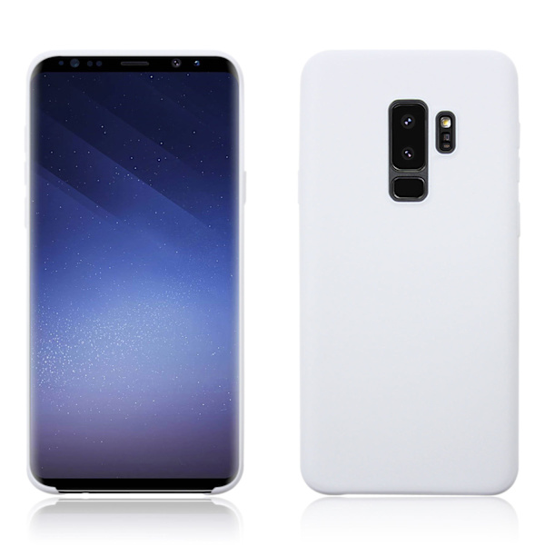 Samsung Galaxy S9+ - Stilrent Silikonskal av NKOBEE Vit