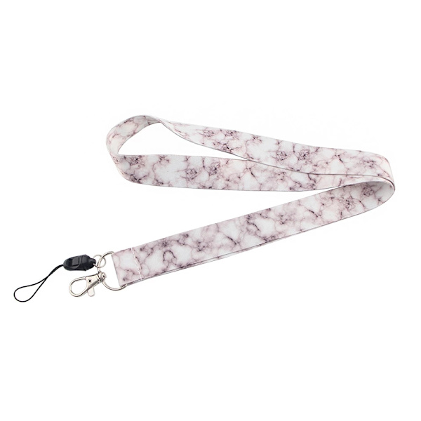 Stilrent Nyckelband MARMOR Vit