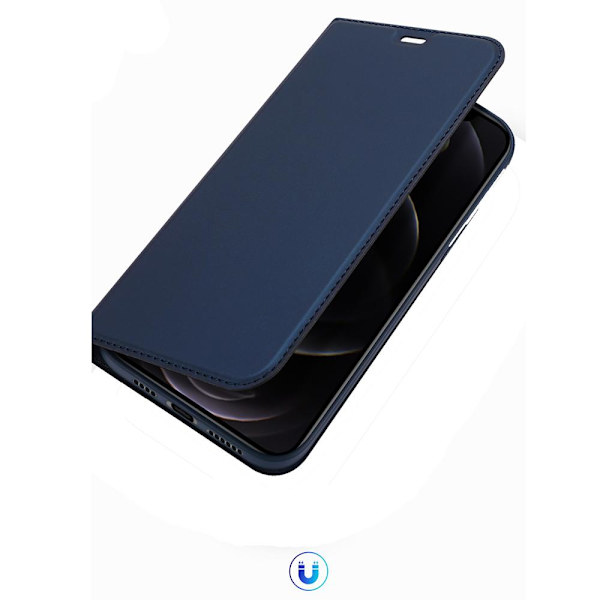 Effektfullt Stilsäkert Plånboksfodral - iPhone 12 Mini Marinblå