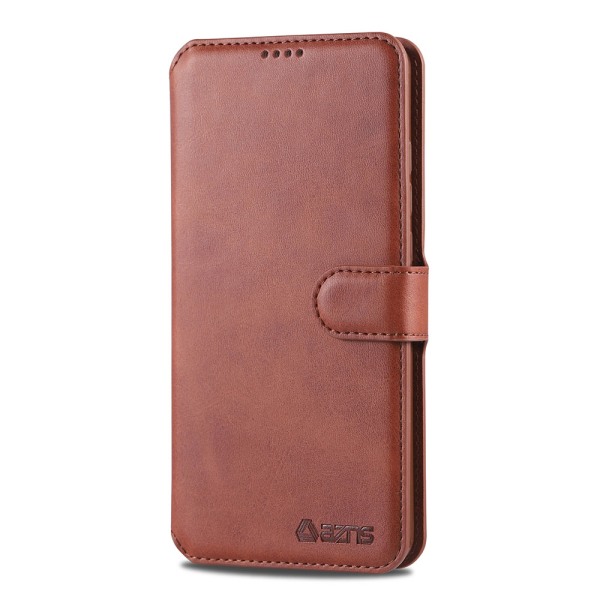 Smart Pung Etui Yazunshi - Samsung Galaxy A20E Brun