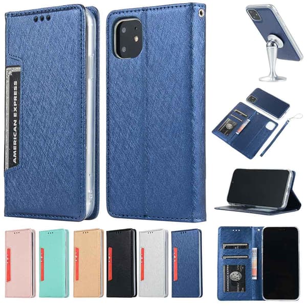 Gjennomtenkt Elegant Lommebokdeksel - iPhone 11 Svart