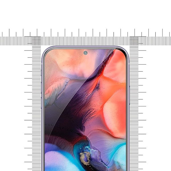 2-PAKK Redmi Note 10 Pro Skjermbeskytter 2,5D 0,3mm Transparent