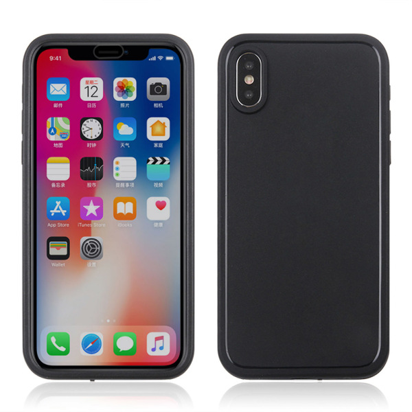 Elegant Praktiskt Vattentåligt Fodral Floveme - iPhone XR Vit