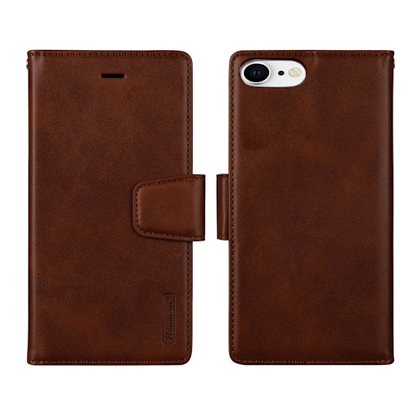 Elegant Plånboksfodral Dubbelfunktion - iPhone SE 2020 Blå