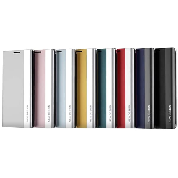 Samsung Galaxy S23 - Stötsäkert spegelfodral Svart
