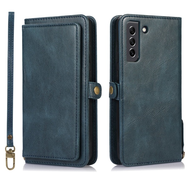 Elegant 2-i-1 Plånboksfodral i Högvärdigt PU-läder för Samsung Galaxy A14 5G Grön