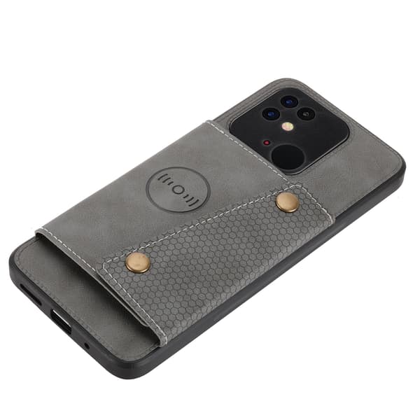Smidigt Skal med Kortfack - Xiaomi Redmi 10C Grå