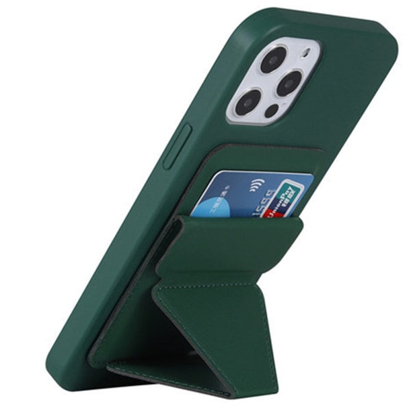 Smidig Multifunktionell Korthållare Mobilhållare Grön