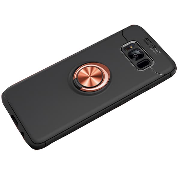 Samsung Galaxy S8 - Skal från Auto Focus med Ringhållare Blå/Blå