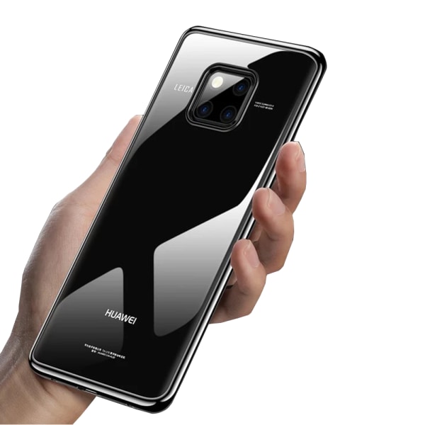 Elegant beskyttelsesdeksel for Huawei Mate 20 Pro (galvanisert) Silver