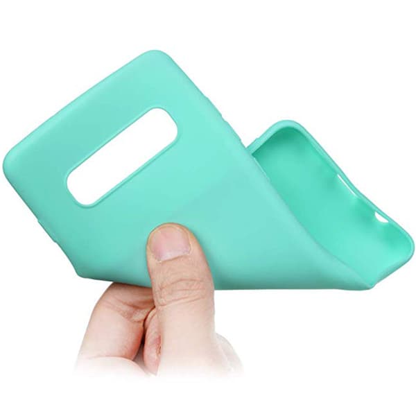 Samsung Galaxy S10 Plus - Silikonskal Ljusrosa