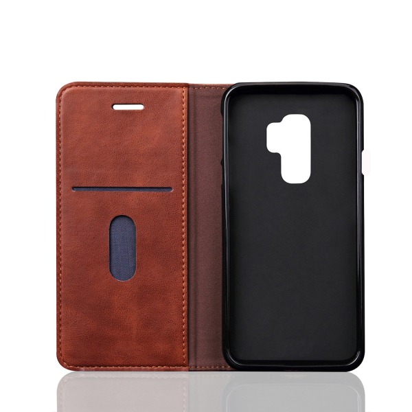 Stilig deksel med lommebok til Samsung Galaxy S8+ Svart