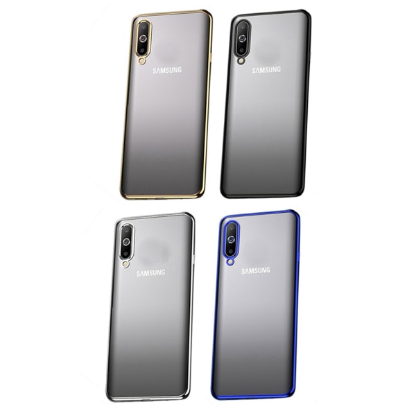 Støtdempende fleksibelt silikondeksel - Samsung Galaxy A50 Röd