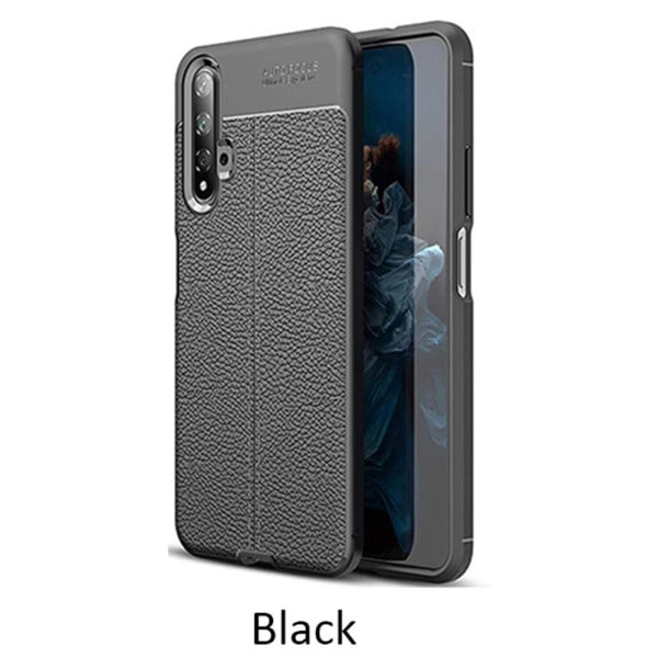 Huawei Nova 5T - Stødabsorberende (autofokus) cover Svart