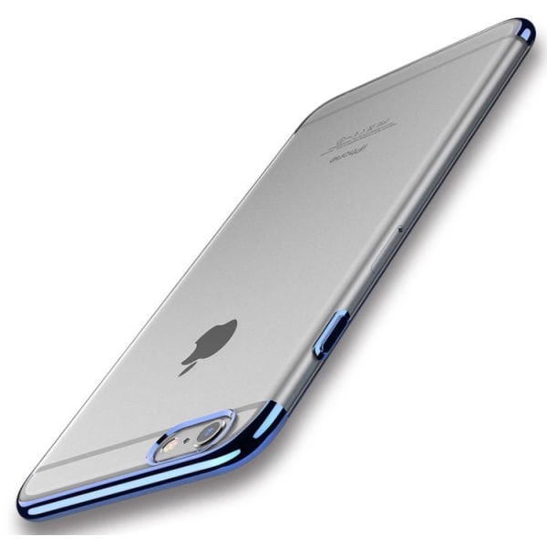 iPhone 7 PLUS - Stilig eksklusivt silikondeksel fra FLOVEME Silver