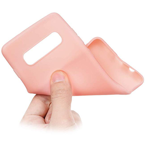 Samsung Galaxy S10 Plus - Silikonskal Röd