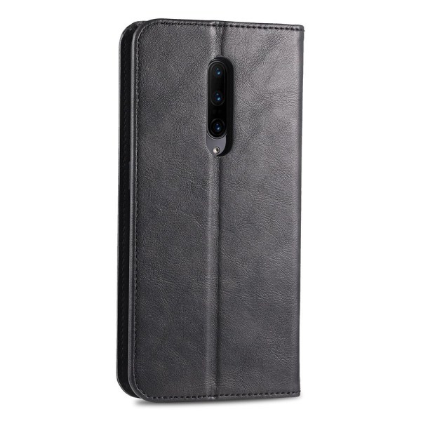 Tyylikäs Smooth Wallet Case - OnePlus 7 Pro Svart