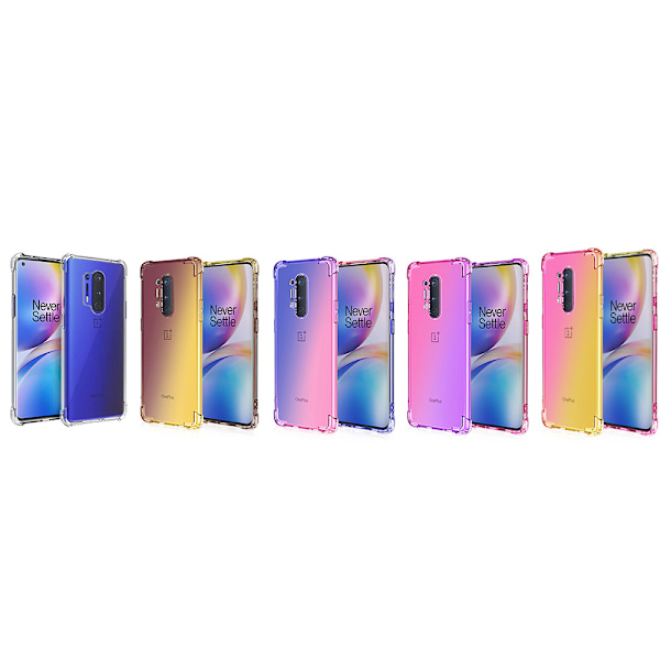Skyddsskal - OnePlus 8 Pro Transparent/Genomskinlig