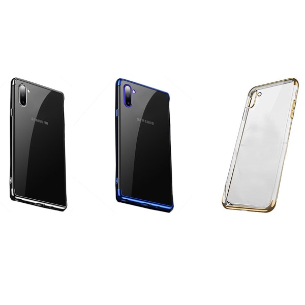 Samsung Galaxy Note10 - Elegant beskyttelsescover i silikone Blå