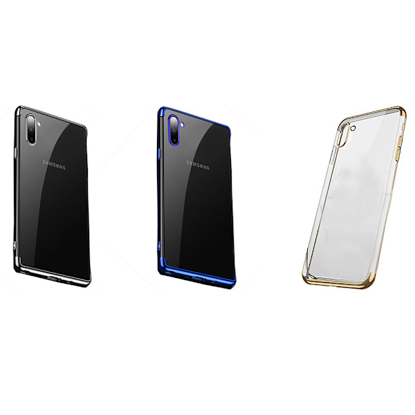 Samsung Galaxy Note10 - Elegant Skyddsskal i Silikon Guld