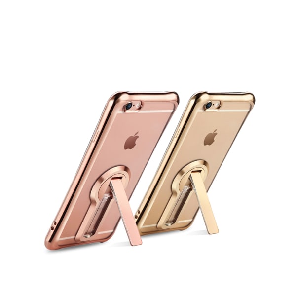 iPhone 8 - Smart Stilfuldt Cover med Kickstand fra RAXFLY Röd