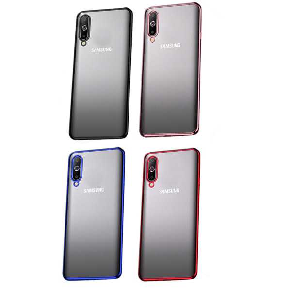 Effektfullt Silikonskal - Samsung Galaxy A50 Röd