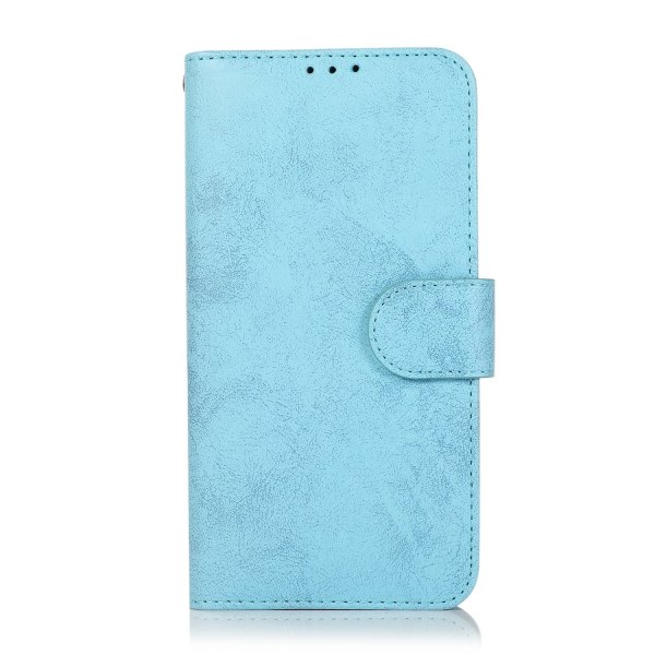 iPhone 15 - Magnetisk Etui Med Kortlomme Light blue